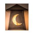 thumbnail image 3 of Meyda 190184 9 in. Stillwater Crescent Moon Wall Sconce - Antique Brass, 3 of 3