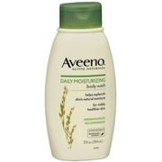 AVEENO Active Naturals Daily Moisturizing Body Wash 12 oz (Pack of 2)