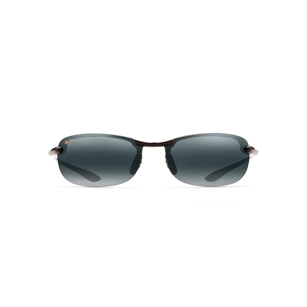 Gafas de Sol Maui Jim Makaha Polarizadas sin Montura Negro/Gris