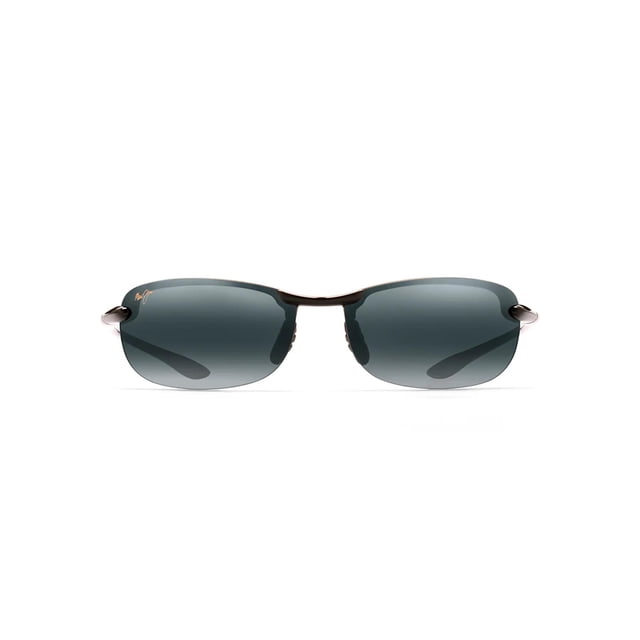 Gafas de Sol Maui Jim Makaha Polarizadas sin Montura Negro/Gris