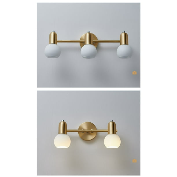 Nordic Led Mirror Makeup Wall Lamp For Bathroom Bedroom Gold Vanity Sconce Copper Interior Home Decoration Lighting Fixture Com - Home Decor Vanity Lamps Nordic Led Mirror Makeup Wall Lamp For Bathroom Bedroom Gold Vanity Sconce Copper Interior Home Decoration Lighting Fixture Com - Home Decor Vanity Lamps