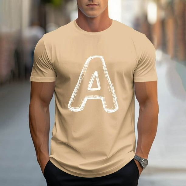 Tops para hombre, blusas y camisas de cuello redondo y manga corta para hombre, camisetas deportivas informales con estampados a la moda para hombre, blusas de cuello redondo y manga corta, blusas de