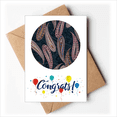 thumbnail image 1 of Cartes de Mariage de Modèle Classique de Poisson de Fleur Félicitations Enveloppes de Voeux, 1 of 3