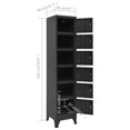 thumbnail image 4 of vidaXL Locker Cabinet Anthracite 38x40x180 cm Steel, 4 of 5