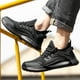 thumbnail image 1 of Zapatos de seguridad de trabajo ligeros, cómodos, con punta de acero para mujeres y hombres (40 negro) Wdftyju Tenis De Mujer Tenis De Hombre, 1 of 6