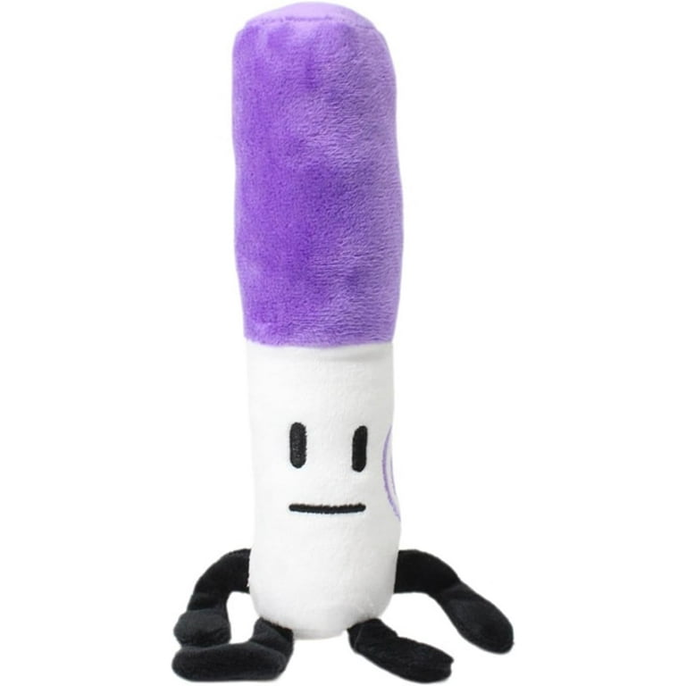 Guvpev BFDI 7.9-Inch Letter X Plush Toys, Cartoon Battle for