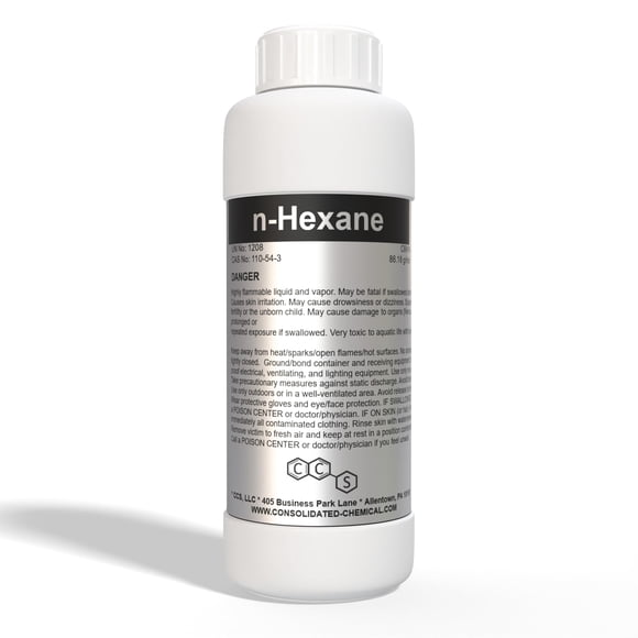 Solvente CCS n-hexano de alta pureza 100 ml