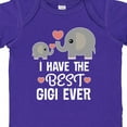 thumbnail image 4 of Inktastic Best Gigi Grandma Ever Grandchild Boys or Girls Baby Bodysuit, 4 of 5