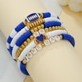 thumbnail image 5 of Sports Charm Bracelet for Women Stretch Beaded Game Day Bracelets Stackable Football Jewelry Gifts Party Favors and Fan Accessories for Women and Men, 5 of 5