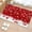 Red, variant on Red Balls Christmas Bathroom Rug Washable 2x3 Entryway Rug Non Slip Christmas Ball Snowflake Xmas Front Door Mat Low Pile Indoor Doormat Throw Floor Carpet for Kitchen Bedroom Entrance