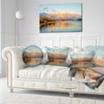 thumbnail image 3 of Designart Autumn Sunset Panorama - Landscape Photography Throw Pillow - 12x20, 3 of 5