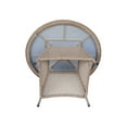 thumbnail image 3 of International Concepts Outdoor Aluminum Wicker Patio Dining Table - Natural, 3 of 5
