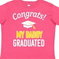 thumbnail image 4 of Inktastic Congrats My Daddy Graduated with Cap Boys or Girls Toddler T-Shirt, 4 of 5