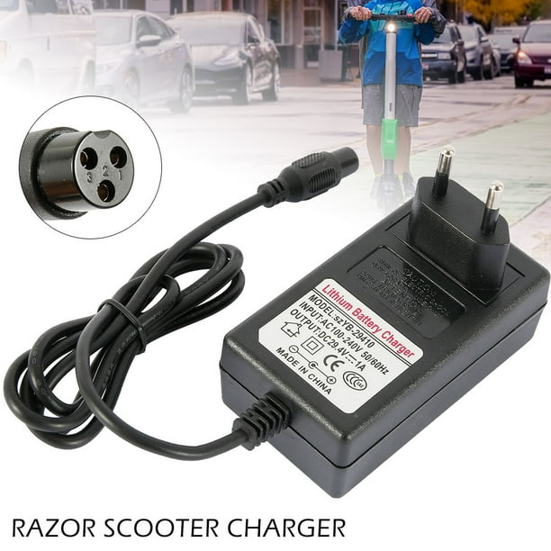 widshovx Electric Razor Scooter Battery Charger 3.3 FT Power Cord for