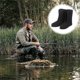 thumbnail image 2 of 1 Pair Insulated Men's Winter Snow Boots Liner Warm Fleece-Lined Boot Liners Cozy Soft Thermal Boot Socks for Outdoor Hiking Fishing, 2 of 4