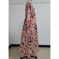thumbnail image 6 of ZANKLEY Womens Casual Boho Floral Printed V Neck Long Sleeve Maxi Dress for Spring Summer Vacation, 6 of 12