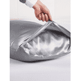 thumbnail image 5 of Luxurious Silk Satin Pillowcase for Hair Skin Pillow Cover Cases Set of 2 Pcs, 5 of 26