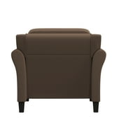 Lifestyle Solutions Taryn Club Chair, Brown Fabric