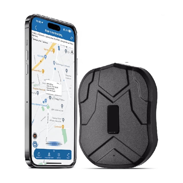 Gps Tracker Coche 5000mah, Imán Monitor De Voz negro