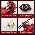 thumbnail image 7 of Dayjoy Casting Rod Baitcasting Reel Combo, 7.2:1Gear Ratio Magnetic Braking Fishing Kit with Complete Tackle Gear, 7 of 7