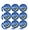 Clear, variant on Lookout MoonPie Logo Planner Calendar Scrapbooking Crafting Stickers