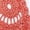 Rust Red, variant on Women's Floral Crochet Lace Trim Open Front Cardigan, Medium, Brown
