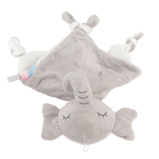 Manta Cómoda para Bebés Toalla Pacificadora para Bebés Muñeco de Dibujos Animados de Felpa Pañuelo de Tela para Eructar para Bebés Mantas para Pañales para Más de 3 Meses ANGGREK Otros