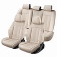 thumbnail image 2 of Car Seat Covers Full Set Custom Fit for Hyundai Elantra 2000-2026 - Premium Faux Leather Auto Protectors with Waterproof, Breathable, Anti-Slip Car Seat Protectors (Beige,Full Set), 2 of 7