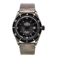 thumbnail image 1 of Edox Reloj de Buceo Automático Skydiver de Edición Limitada con Correa de Piel y Esfera Gris 80126 3VIN GDN 300M para Hombre, 1 of 1