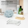 thumbnail image 6 of Soap Dish Stainless Steel Bar Soap Holder for Shower Bathroom, Self-Draining Soap Dishes Sponge Holder for Kitchen Sink, Easy Cleaning Quick Dry (Soap Saver Not Included), 6 of 7