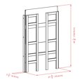 thumbnail image 3 of Terry folding bookcase, 3 of 9