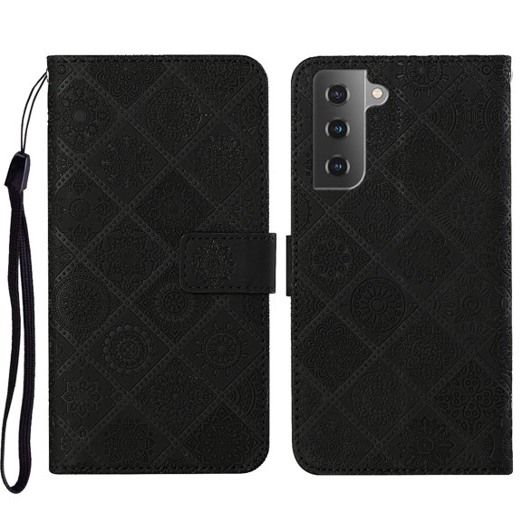 For Samsung Galaxy S23 5G Ethnic Style Embossed Pattern Leather Phone Case