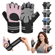 thumbnail image 2 of "Guantes Para Gym Pesas Deportivos Muñequeras Mujer Y Hombre Talla XL Belug, Rosa  ", 2 of 5