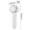 White, variant on Weloille USB Rechargeable Handheld Fan, 1 Piece Fan + 1 Piece Charging Cable, Portable Mini Strong Wind 3 Speed Cooling Fan, for Outdoor Travel Camping Beach Office Commute Home
