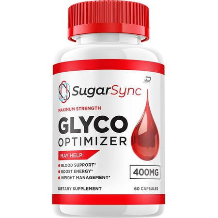 Sugar Sync Capsules - SugarSync Advanced Supplement, Maximum Strength, All Natural Maintain Healthy Levels, 60 Capsules
