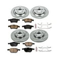thumbnail image 2 of Power Stop Front and Rear Stock Replacement Brake Pad and Rotor Kit KOE5804 Fits 2012 Mazda 5, 2 of 4