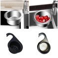 thumbnail image 2 of Kitchen Organizer Basket Sink Basket Durable Stainless Steel Kitchen Strainer Basket Practical Sink Corner Drain, 2 of 5