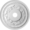 thumbnail image 5 of Ekena Millwork 22"OD x 3 1/2"ID x 1"P Baltimore Thermoformed PVC Ceiling Medallion (Fits Canopies up to 7 3/4"), UltraCover Satin Smokey Beige, 5 of 5