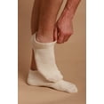 thumbnail image 4 of Latex-Free 100% Organic Cotton Ankle Socks (2 pairs /pack |Size: M | Color: Natural ), 4 of 6