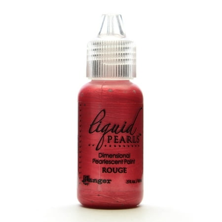 UPC: 0804551925047 | Liquid Pearls Pearlescent Paint rouge  0.5 oz.  bottle (pack of 8)