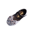 thumbnail image 2 of JDQJBZ Girl's Sandals Mary Jane Rhinestone Pearl Bow Sparkly Ballet Flats Princess Summer, 2 of 5