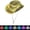 White, variant on Fiber Optic LED Cowboy Hat , 7 Color Glow Light Up Fisherman Cap with Chin Strap, USB Rechargeable Party Hat for Men Women EDM Music Festival，Outdoor Activity,Fishing