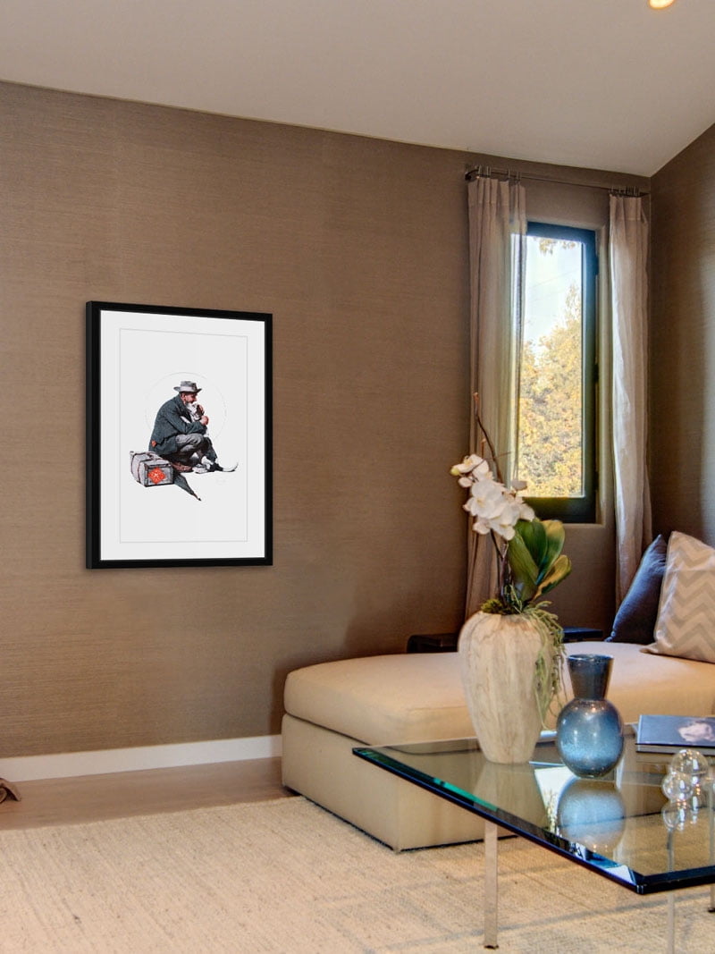 Marmont Hill Inc Norman Rockwell 'Pals' Marmont Hill Framed Art Print - Multi-color