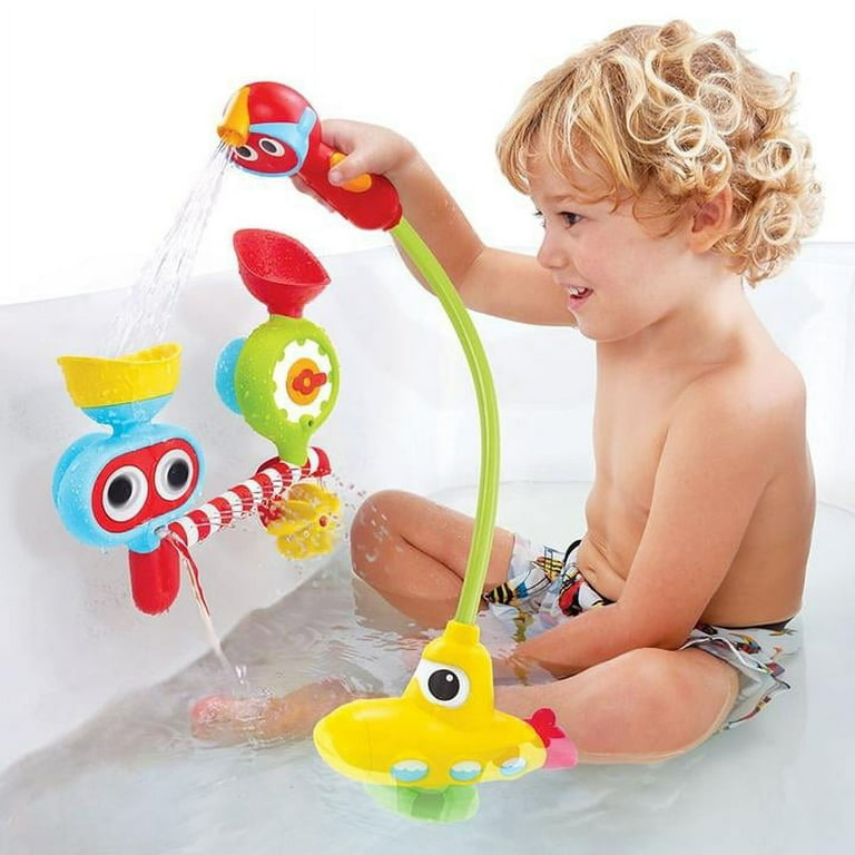 Fill N' Splash Submarine Bath Toy - Bath Toys for Toddlers 1-3 - 4 - 5  Years Old Bath Tub Toys for Boys & Girls - Toddler Bath Toys - Bathtub Toys  