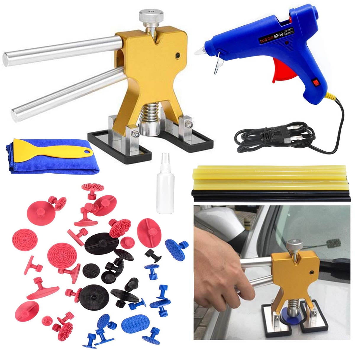Paintless dent puller