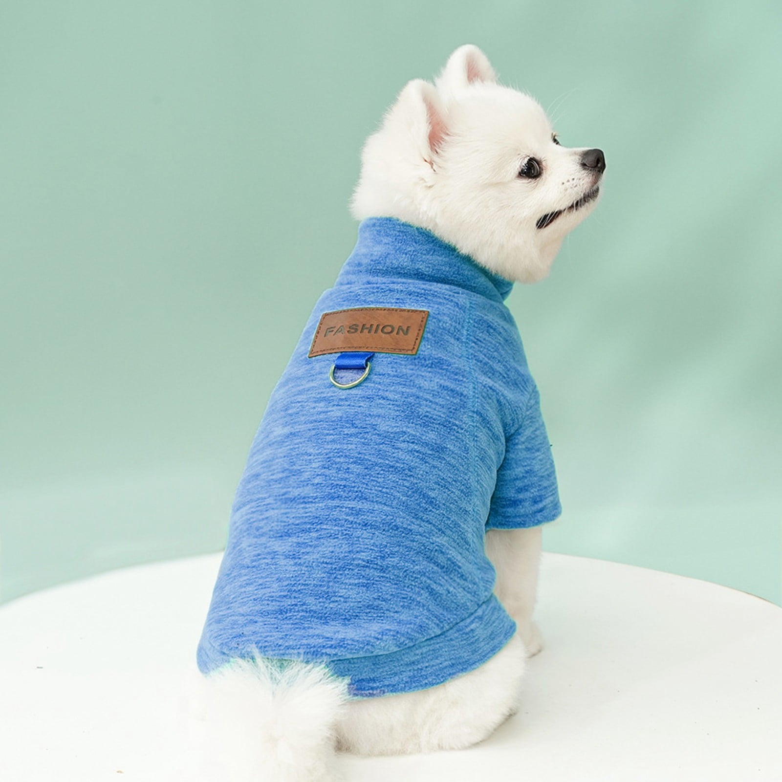BVCL Fleece Sweater Soft And Warm Turtleneck Sweatshirt Winter Pullover For Puppies And Kittens.