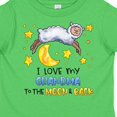 thumbnail image 4 of Inktastic I Love My Grandma to the Moon and Back Cute Sheep Boys or Girls Toddler T-Shirt, 4 of 5