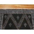 thumbnail image 3 of Casavani Black Multi Area Rug Indian Handmade Bedroom Carpets Yoga Mat 6x12 Feet, 3 of 5