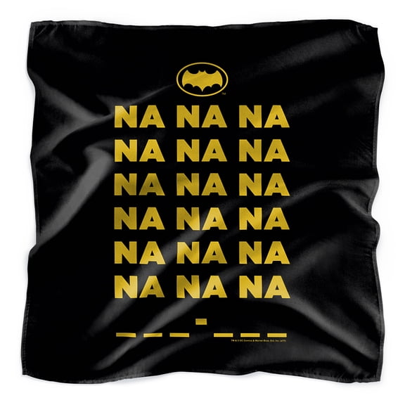 Batman Classic TV Series Na Na Na Bandana (21 in x 21 in)