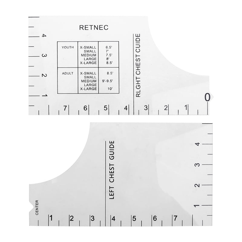 free printable t shirt ruler guide
